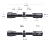 Vector Optics Continental 2-12x50 SFP richtkijker 