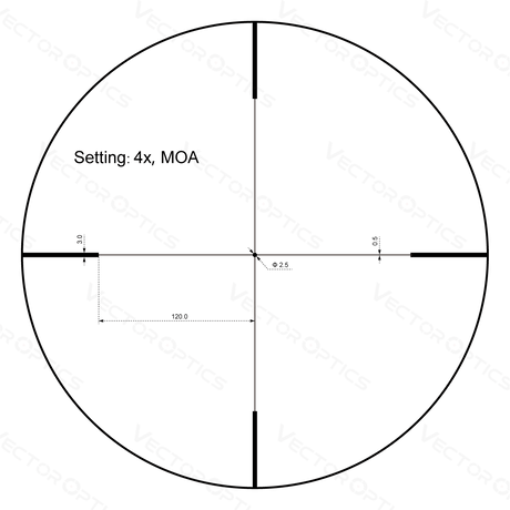 Vector Optics Forester 1-4x24SFP riflekijker