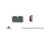Hoge richtmiddelen voor Glock MOS [G17 MOS G19 MOS & other] | met fiber optics