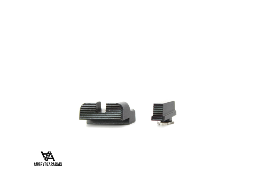 Glock Slimline [G42, G43, G43X, G48] laag gegroefd vizieren 
