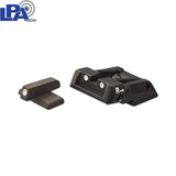 HK VP9, SFP9, VP40, P30, HK45 verstelbare richtmiddelen | witte stippen