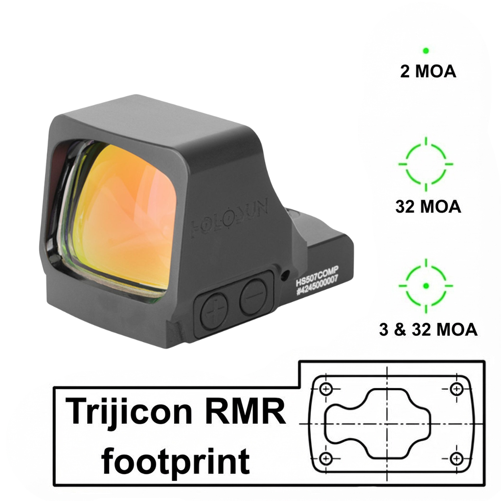 Holosun 507 Comp Ronin [groen]