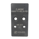 KMR W-02 & L-02 adapterplaat | C-More RTS footprint