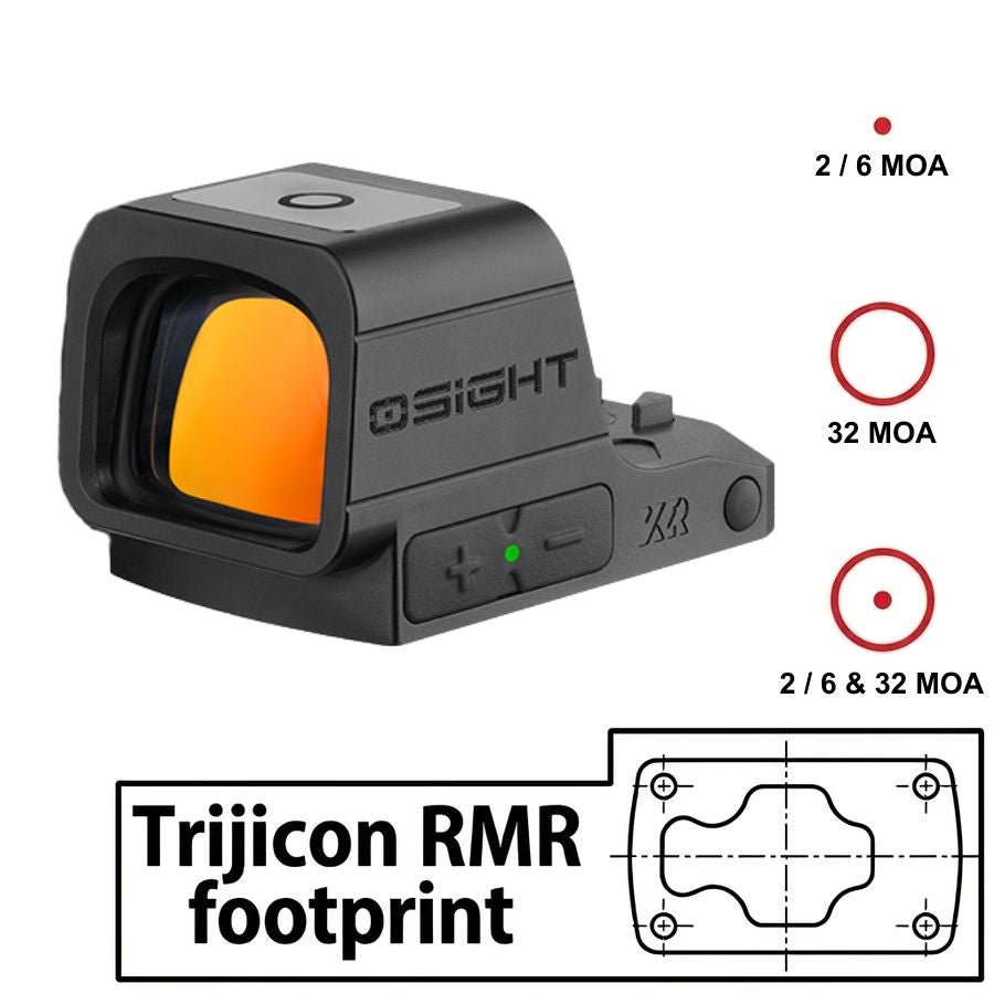 Osight XR Enclosed [rood]