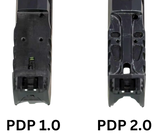 Verschil tussen Walther PDP 1.0 en Walther PDP 2.0