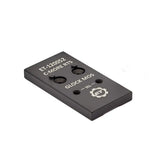red dot plaat voor Glock MOS | C-More RTS footprint