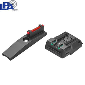 Ruger Mark 22/45 [Lite & Tactical] verstelbare richtmiddelen | met fiber optics