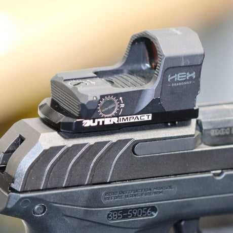 Ruger Security 9 red dot montage | type C [RMR RTS Docter footprint]