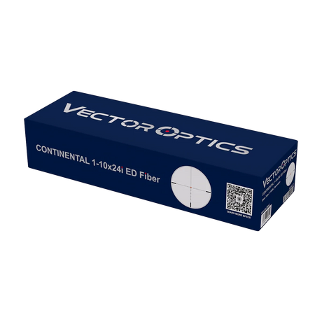 Vector Optics Continental 1-10x24i ED Fiber richtkijker Vector Optics