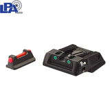 Walther Q4 SF OR & Q5 Match SF verstelbare richtmiddelen met fiber optics LPA