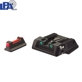 Walther Q4 SF OR & Q5 Match SF verstelbare richtmiddelen | met glasvezel