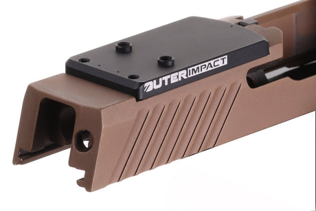 Sig P320 [models with removable rear sight] adapterplaat | type S [RMSc DPP & K-series footprint]