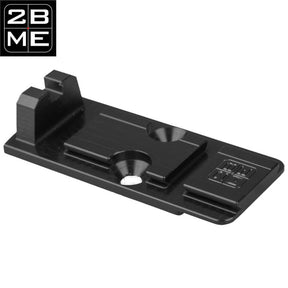 Sig P320 [models with removable rear sight] Optics Ready adapterplaat met keep | Aimpoint Acro footprint