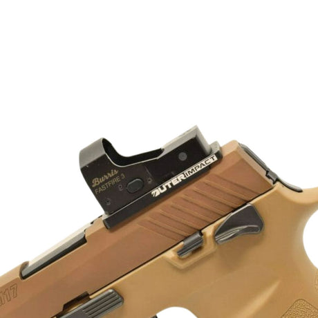 Sig P320 [models with removable rear sight] adapterplaat | type C [RMR RTS & Docter footprint]