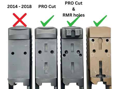 Sig P320 adapterplaat | Trijicon RMR footprint
