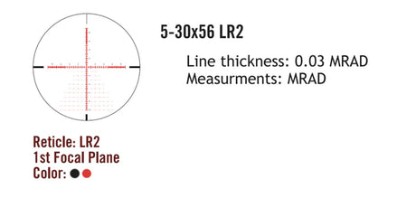 Sightmark Presidio 5-30x56 LR2 FFP richtkijker