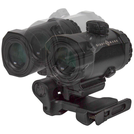 Sightmark XTM-3 3xMagnifier met LQD flip-to-side red dot montage