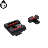 Springfield [XD,XDM] & HS Produkt [XDM HS-9 SF19] richtmiddelen met vezeloptiek | type B