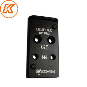 Steel red dot plaat voor Glock MOS | Leupold DPP footprint