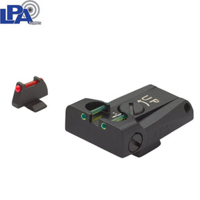 Beretta [92A1 92X 92XI 98A1 M9A3 & other] verstelbare richtmiddelen | met fiber optics