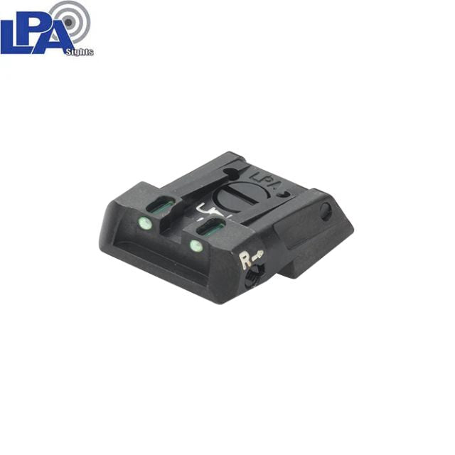 Tanfoglio Force, Combat & Compact adjustable rear sight | with fiber optics
