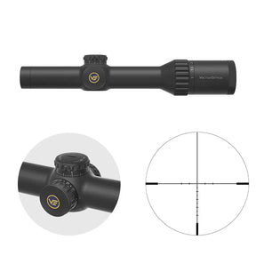 Vector Optics Continental 1-10x24i ED Fiber richtkijker Vector Optics