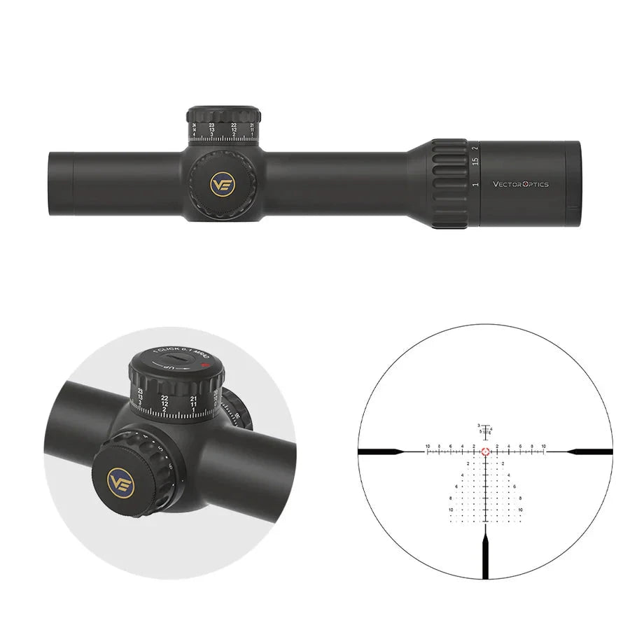 Vector Optics Continental x10 1-10x28 ED RAR-C richtkijker Vector Optics