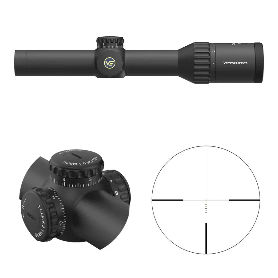 Vector Optics Continental x6 1-6x24 richtkijker Vector Optics