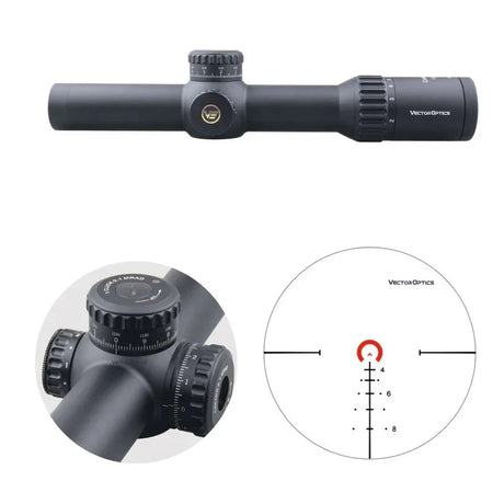 Vector Optics Continental x6 1-6x28FFP richtkijker Vector Optics