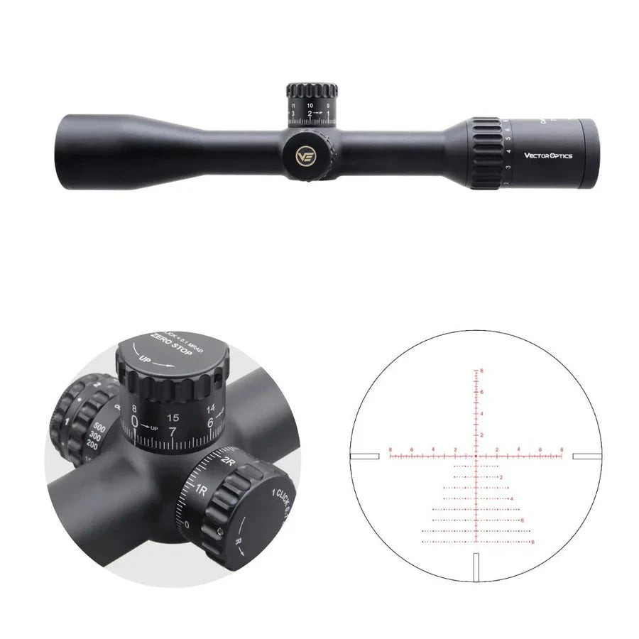 Vector Optics Continental x8 2-16x44 ED Tactical richtkijker Vector Optics