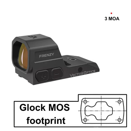 Vector Optics Frenzy 1x16x21 voor Glock MOS
