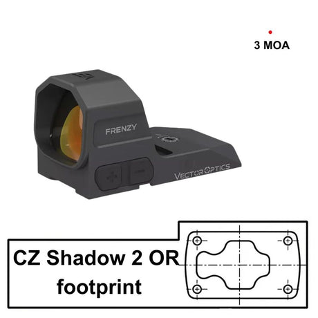 Vector Optics Frenzy 1x20x24 voor CZ Shadow 2 OR