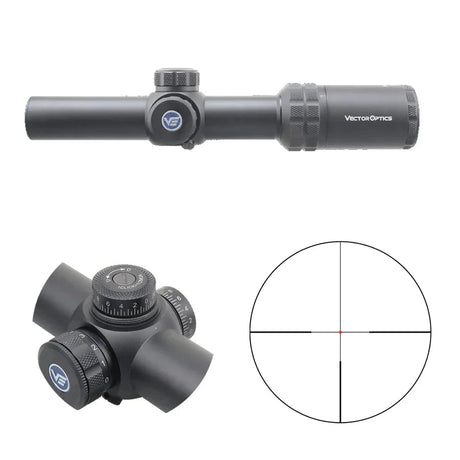 Vector Optics Grizzly 1-4x24 Jacht richtkijker Vector Optics