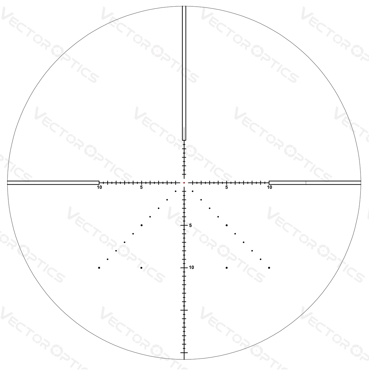 Vector Optics Veyron 4-16x44 IR Eerste Brandpuntsvlak Verlicht richtkijker 