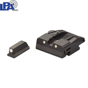 Walther [PPQ P99 Creed PPX & PPS] verstelbare richtmiddelen | met witte stippen