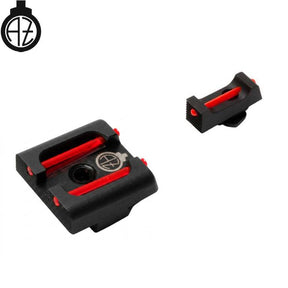 Walther PDP lage richtmiddelen met fiber optics | type B