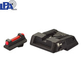 Walther Q4 SF OR & Q5 Match SF verstelbare richtmiddelen | met fiber optics