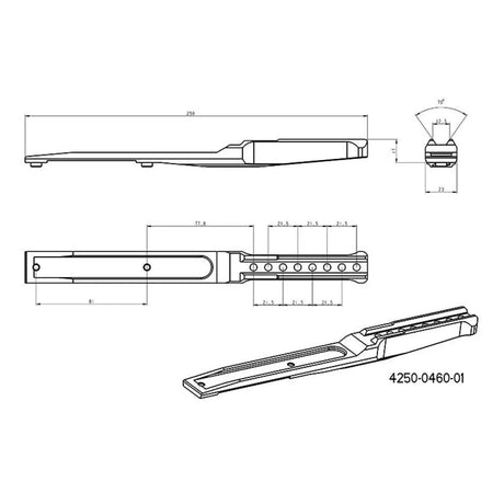 Adapter voor Thermtec Vidar 660 | Blaser basis