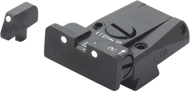 Colt Series 80 verstelbare richtmiddelen | witte stippen