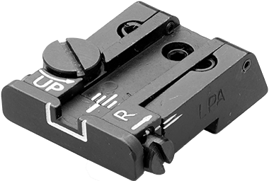 CZ P-10 volledig verstelbare keep | witte lijnen