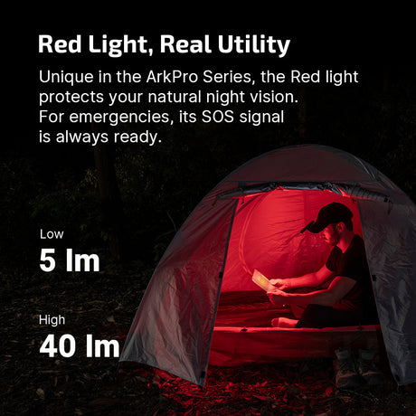 Olight ArkPro Lite | platte 3-in-1 EDC zaklamp | 1.200 lm