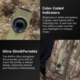 Olight ArkPro Ultra | platte 4-in-1 EDC zaklamp | 1.700 lm - Olive Green