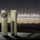 Olight ArkPro Ultra | platte 4-in-1 EDC zaklamp | 1.700 lm - Olive Green
