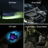 Olight ArkPro Ultra | platte 4-in-1 EDC zaklamp | 1.700 lm - Olive Green