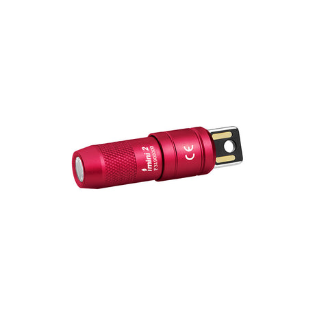 Olight imini 2 | mini oplaadbare sleutelhanger zaklamp | 50 lm - Passionate Red