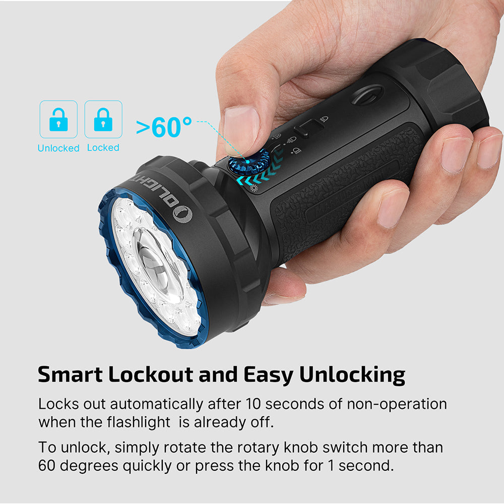 Olight Marauder 2 Mini | krachtige oplaadbare zaklamp | 10.000 lm