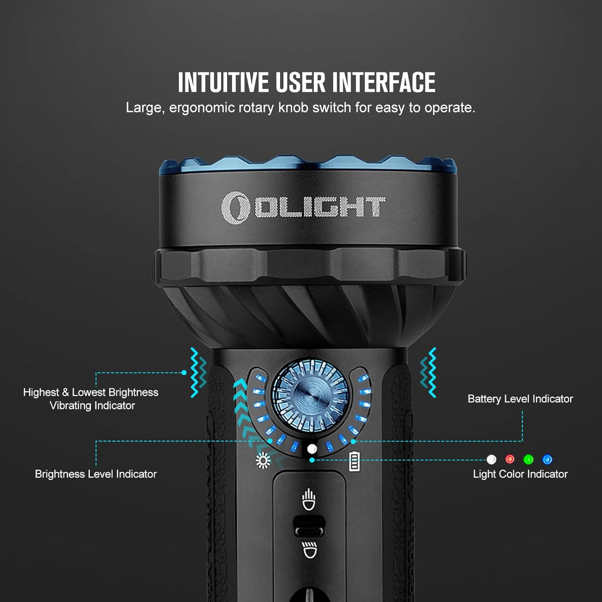 Olight Marauder Mini | meerkleurige oplaadbare zaklamp | 7.000 lm