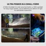Olight Oclip Ultra | 3-in-1 clip-on EDC lamp | 530 lm - Olive Green