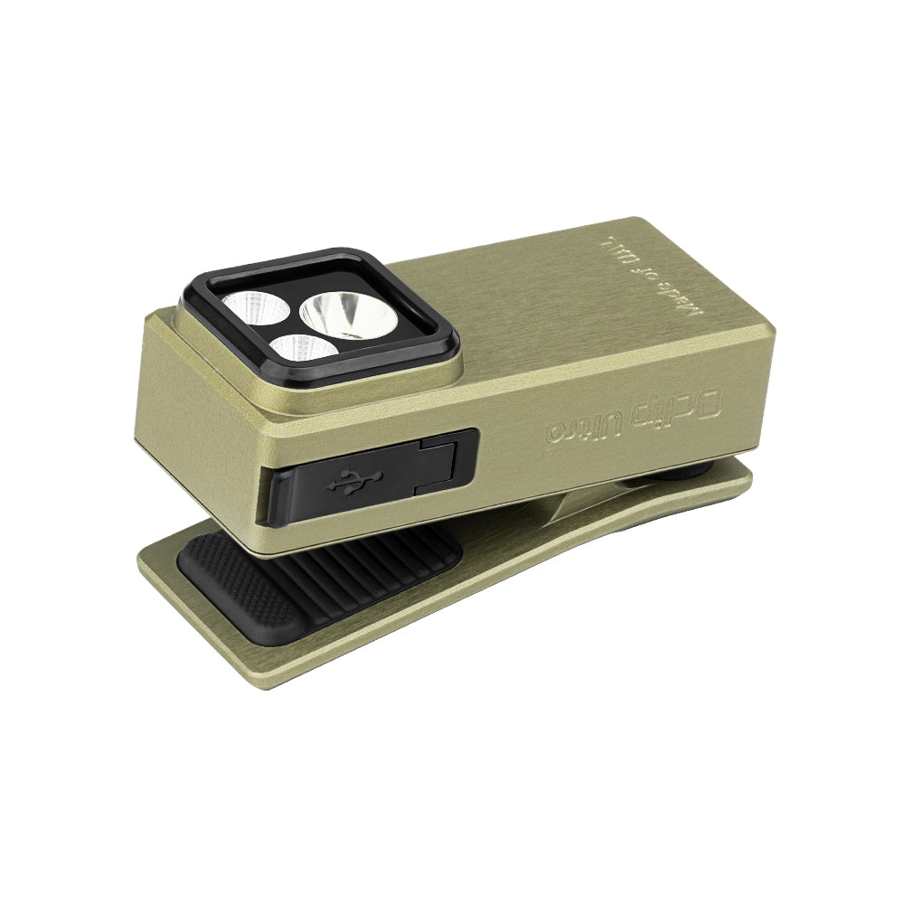 Olight Oclip Ultra | 3-in-1 clip-on EDC lamp | 530 lm - Olive Green