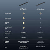 Olight O’Pen 3 | multifunctionele penlight | 120 lm + groene laser - Zwart